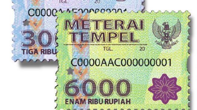 1 Januari Materai Rp 10.000 Sudah Berlaku, Pekan Depan Diedarkan