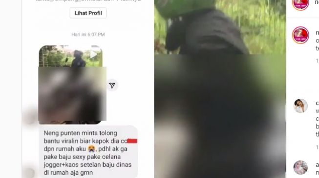 Viral Video Pria Diduga Masturbasi di Depan Rumah Warga, Publik: Jijik!