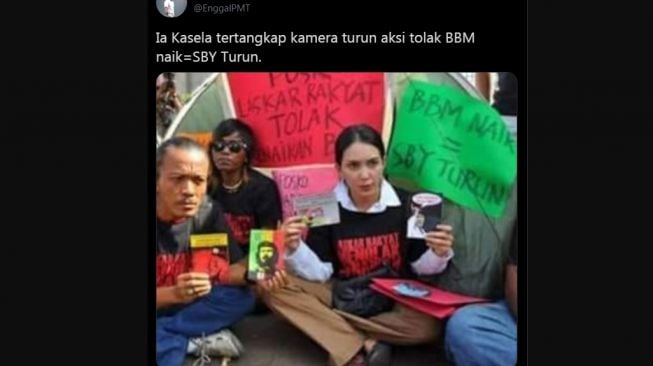 Viral "Ian Kasela" Ikut Demo Kenaikan BBM Zaman SBY, Publik Singgung PDIP