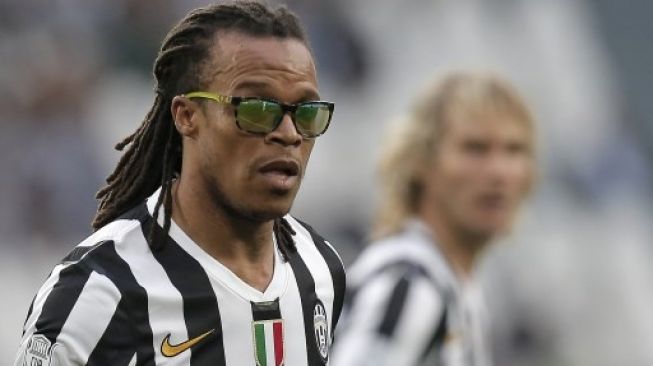 Edgar Davids kala berseragam Juventus. (Marco Bertorello/AFP).