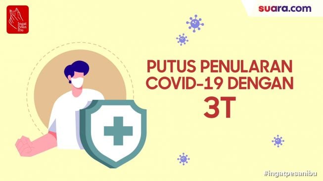 Videografis: Putus Penularan Covid-19 dengan 3T