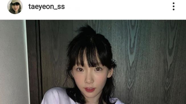 Produk pakaian Taeyeon (Instagram)