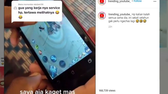 Kelewat Kreatif, Cara Pemilik HP Agar Awet Main Game Bikin Geleng Kepala