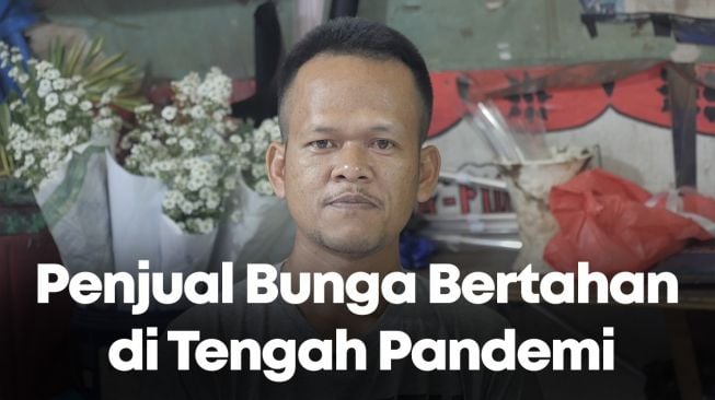 Covid-19, Penjual Bunga: Setiap Hari Sepi, Tak Ada yang Beli