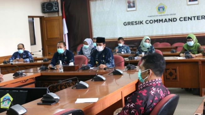 Gresik Resmi Terapkan PSBB, Jam Malam dan Chek Poin Pada 11-25 Januari Nanti