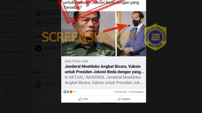 CEK FAKTA: Vaksin yang Akan Disuntikkan ke Jokowi Ternyata Berbeda?