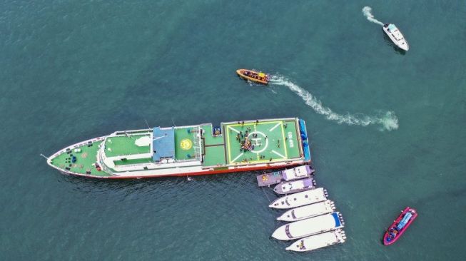 Ramai Tanda SOS di Pulau Dekat Lokasi Jatuh Sriwijaya Air, Ini Kata Polisi