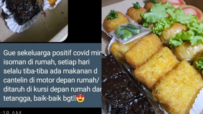 Viral Tetangga Bantu Isolasi Mandiri, Publik: Kalau Tetanggaku Malah Gibah