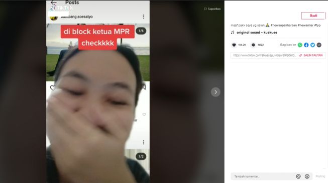 Bukan Cuma Melanie dan Manohara, Gadis Ini Ngaku Diblok Ketua MPR, Ada Apa?