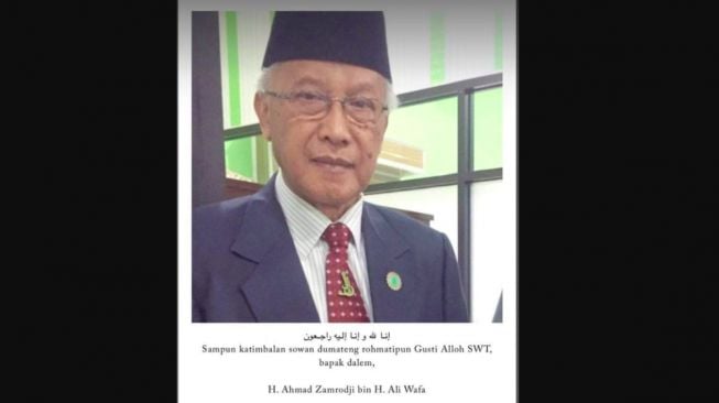 Innalillahi! KH Ahmad Zamrodji, Ketua MUI Kabupaten Blitar Tutup Usia