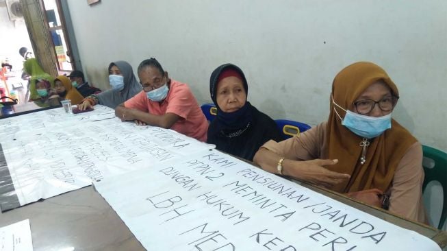 Terancam Digusur, Pensiunan PTPN II Mengadu ke LBH Medan