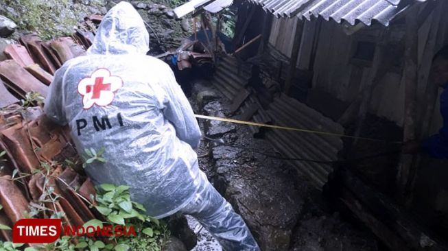 Pergerakan Tanah Masih Terjadi di Sembawa Banjarnegara