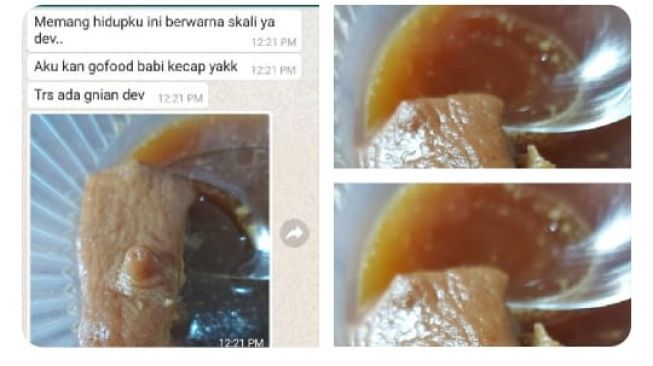 Viral Jajan Online, Perempuan Ini Kaget Dapet Puting Babi