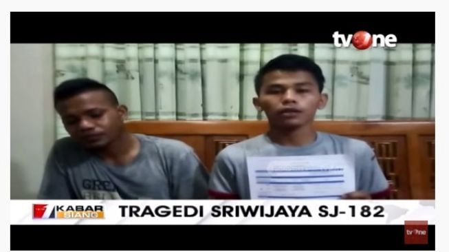 Lolos dari maut pesawat Sriwijaya Air karena tak mampu bayar tes PCR (Youtube/tvonenews)