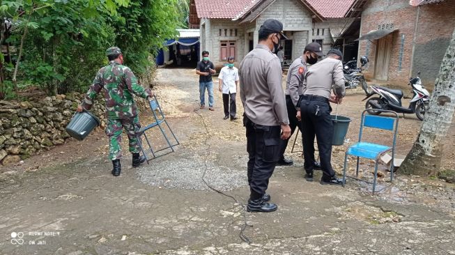 Ada PTKM, Tim Gugus Tugas Bubarkan Hajatan Sunat Warga Gunungkidul