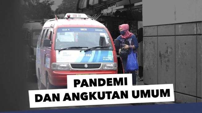 Pandemi Covid-19, Sopir Angkot: Semakin Hari Kian Sepi