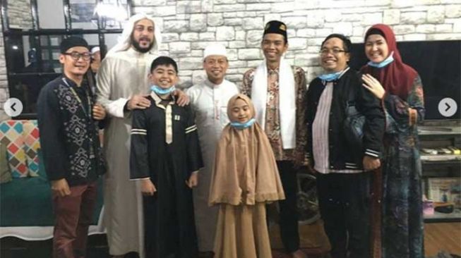 Kenangan UAS Jumpa Syekh Ali Jaber Usai Mengisi Tausiyah Tahun Baru