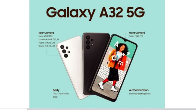 Samsung Galaxy A32 5G. [Samsung]