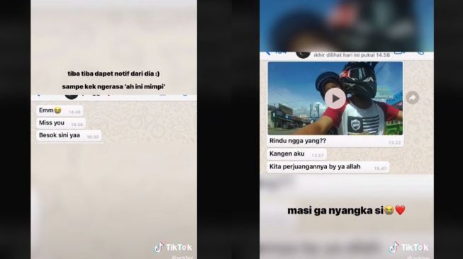 3 Bulan Musuhan, Viral Kisah Balikan dengan Mantan (tiktok.com/@cariapasih)