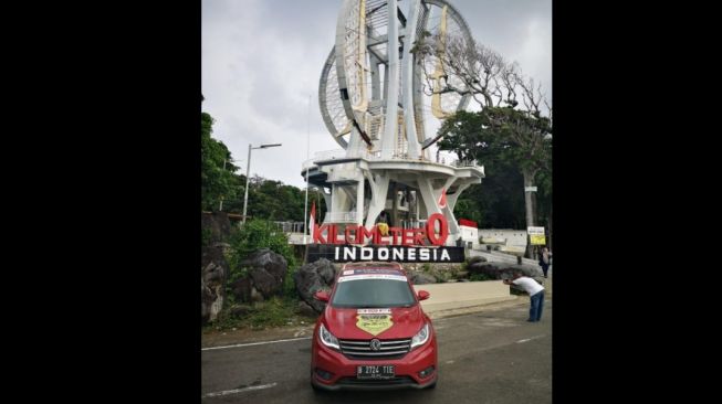 DongFeng Owner Club Indonesia (DOCI) di Tugu Nol Km di Pulau Weh, Sabang, Provinsi Aceh [Dok DOCI].