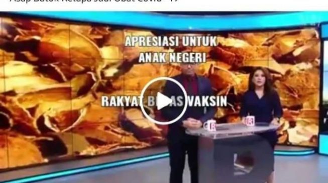 CEK FAKTA: Asap Batok Kelapa Disebut Bisa Jadi Obat Covid-19?