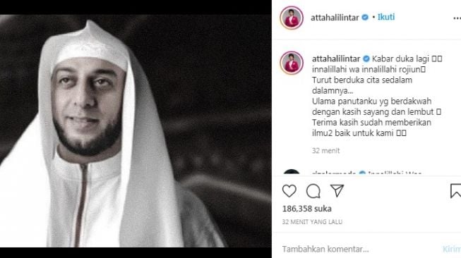 Unggahan Atta Halilintar [Instagram/@attahalilintar]