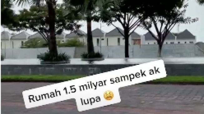 Tangkapan layar wanita kaya yang lupa punya rumah. (TikTok/misscindy88)