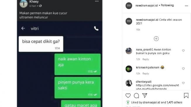 Ojol semprot customer gegara minta diburu-buru. (Instagram/@dramaojol.id)