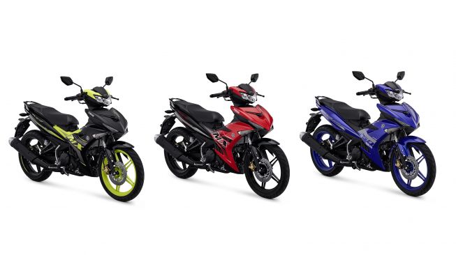 Yamaha meluncurkan MX King 150 dengan warna baru pada Kamis (14/1/2021). [Dok YIMM]