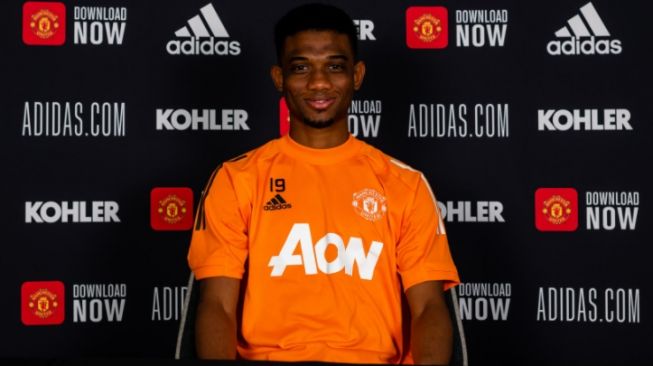 Winger anyar Manchester United, Amad Diallo. [Laman resmi Manchester United]