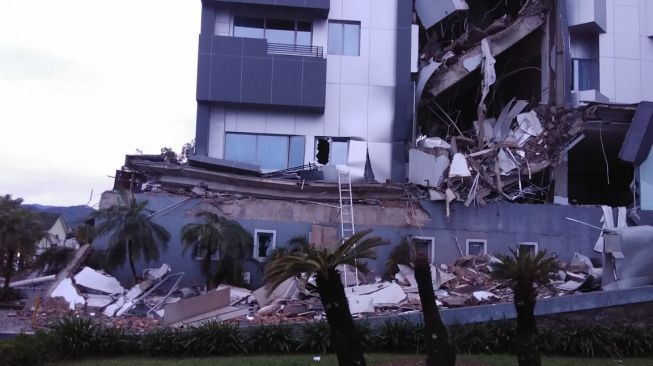 Diguncang 2 Gempa Besar, Begini Kondisi Hotel Maleo Mamuju