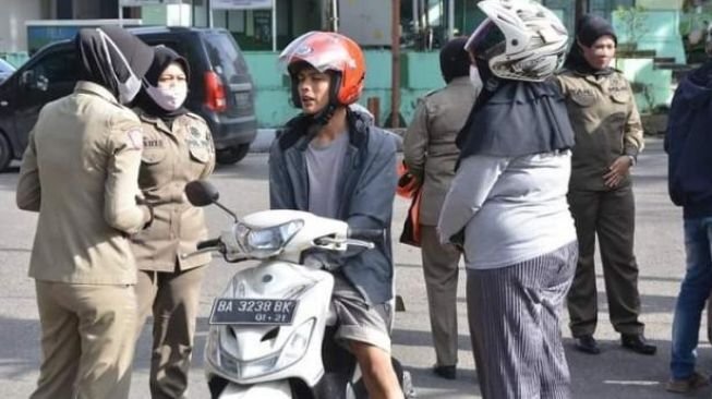 Razia Masker di Padang Panjang, Ini Hasilnya