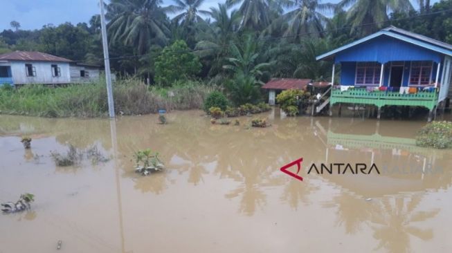 Ribuan Warga Nunukan Terdampak Banjir Kiriman dari Malaysia