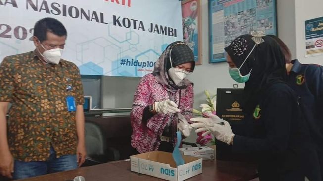 BNNK Jambi Musnahkan Barang Bukti Narkoba