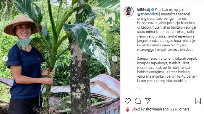 Kenalkan Mentalitas Desa, Kill The DJ Ajak Kekasih Blusukan ke Kebun