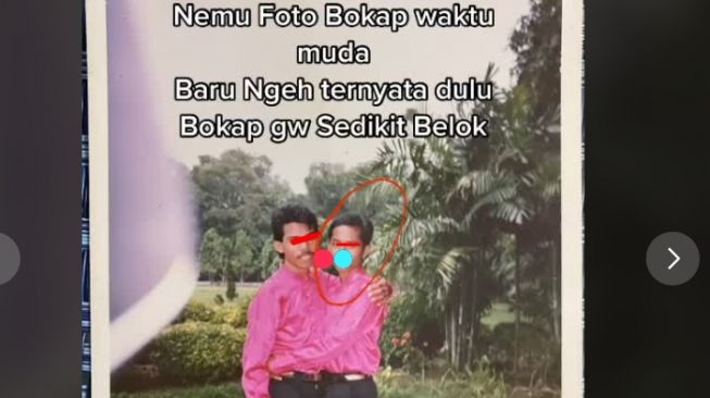 Bongkar Foto Masa Lalu Ayah, Pemuda Ini Syok saat Lihat Posenya