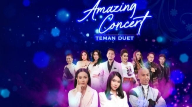 Perdana, Juri The Voice Kids Indonesia Duet di Acara Amazing Concert