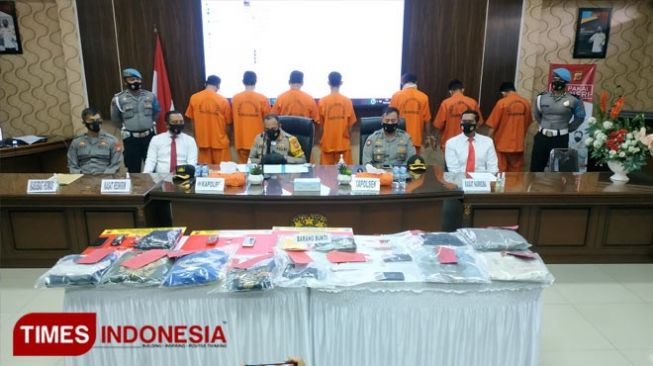 Kurir Ganja dan Pengguna Sabu Berhasil Diamankan Satnarkoba Polres Sumedang