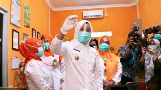 Wakil Walikota Palembang Divaksin April 2021
