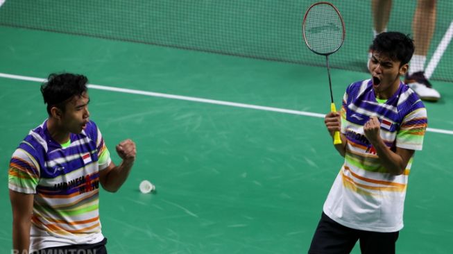 Toyota Thailand Open: Bikin Kejutan, Fikri/Bagas Bungkam Juara All England