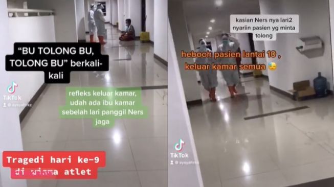 Viral Pasien Covid-19 Kelaparan, Aksi Perawat di Wisma Atlet Banjir Pujian