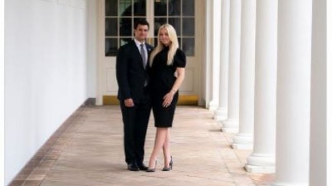 Tiffany Trump umumkan pertunangan sehari sebelum ayahnya lengser. (Instagram/@tiffanytrump)