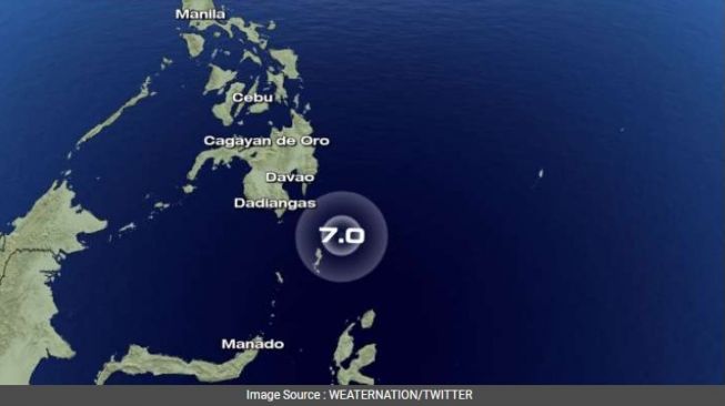 Gempa Bumi Hari Ini, Sulawesi Utara Gempa 5,7 SR Getaran sampai Manado
