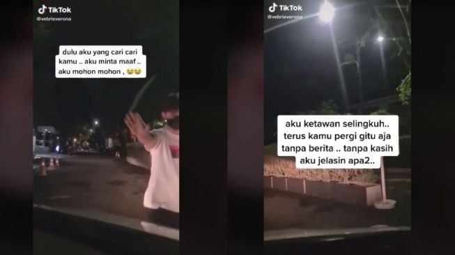 Viral Wanita Ngamuk karena Ditinggal Pacar Padahal Selingkuh (tiktok.com/@vebrieverona)