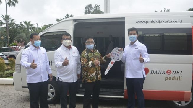 Bank DKI Berikan Mobil Unit Donor Darah ke PMI Provinsi DKI Jakarta