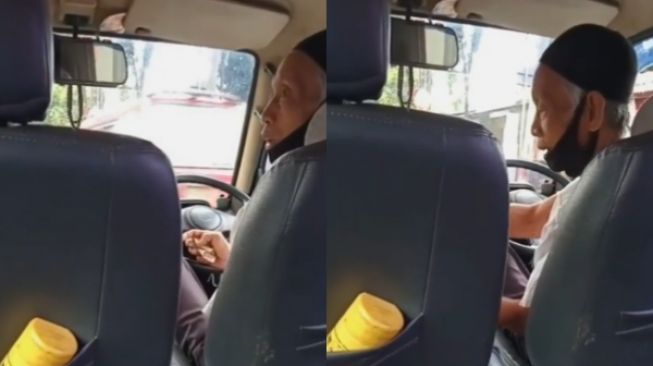 Viral sopir angkot yang cuma dibayar Rp 200. (Instagram)