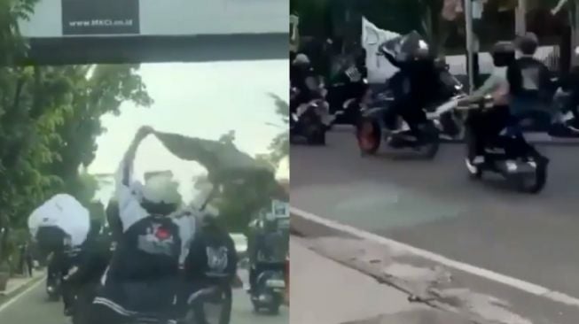 Viral Aksi Ugal-ugalan Geng Motor Bikin Resah, Publik: Beban Orangtua!