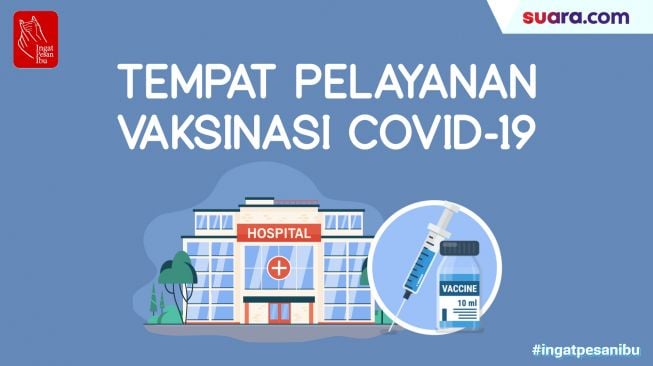 Videografis: Tempat Pelayanan Vaksinasi Covid-19