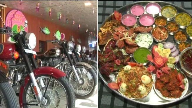 Lomba Makan Berhadiah Motor Royal Enfield, Siapa Mau?