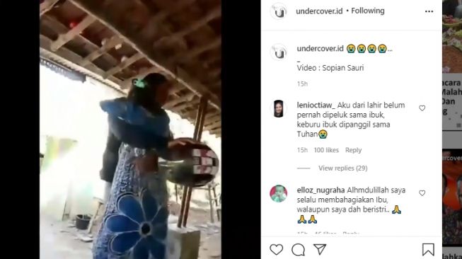 Haru! Pura-pura Jadi Kurir Paket, Pria Ini Bikin Ibunya di Kampung Nangis